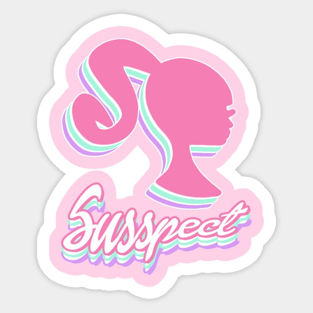 Trap Queen Dream Barbie Sticker by harpiesbrother